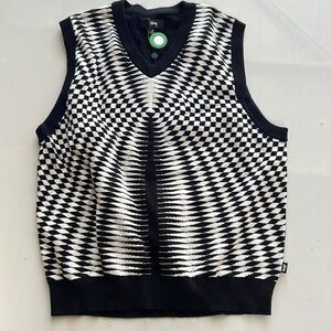 NEW Stussy patterned vest size medium